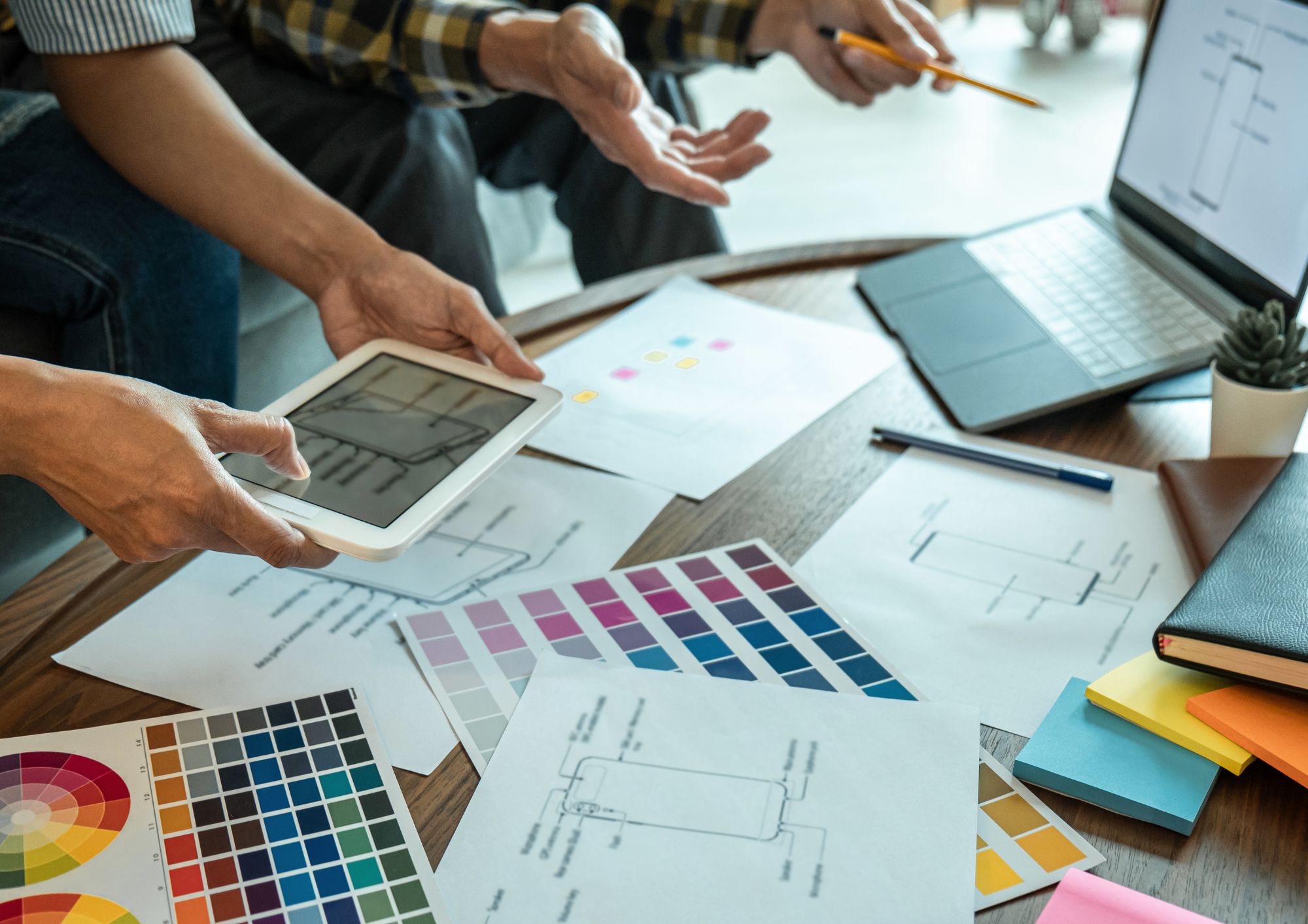 פלטת צבעים לאתר